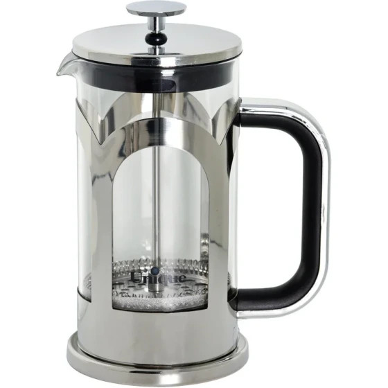 فرنچ پرس یونیک پیرکس با گارد استیل مدل UN-3009 ظرفیت ۶۰۰ میلی لیتر