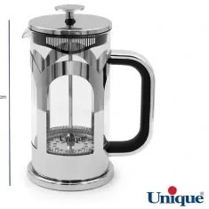 فرنچ پرس یونیک پیرکس با گارد استیل مدل UN-3009 ظرفیت ۶۰۰ میلی لیتر