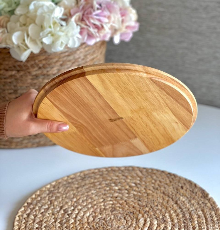 سطل برنج لیمون مدل DH2456 ظرفیت ۹ لیتر درب چوبی