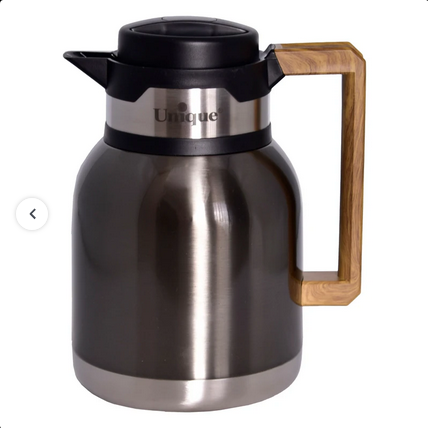 فلاسک یونیک مدل UN-1858 ظرفیت ۱.۵ لیتر با دسته چوبی