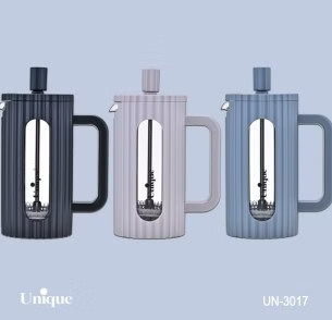 لیوان فرنچ پرس یونیک 600 میل مدل UN-3017در سه رنگ